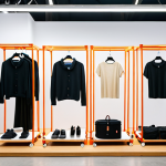 **

A brightly lit product showcase featuring sustainable goods like clothes made from recycled materials and reusable containers. Focus on the environmentally friendly design and eye-catching display. The atmosphere should convey sincerity and trustworthiness.
[Additional keywords: eco-friendly, minimalist design, product photography, responsible consumerism].

**