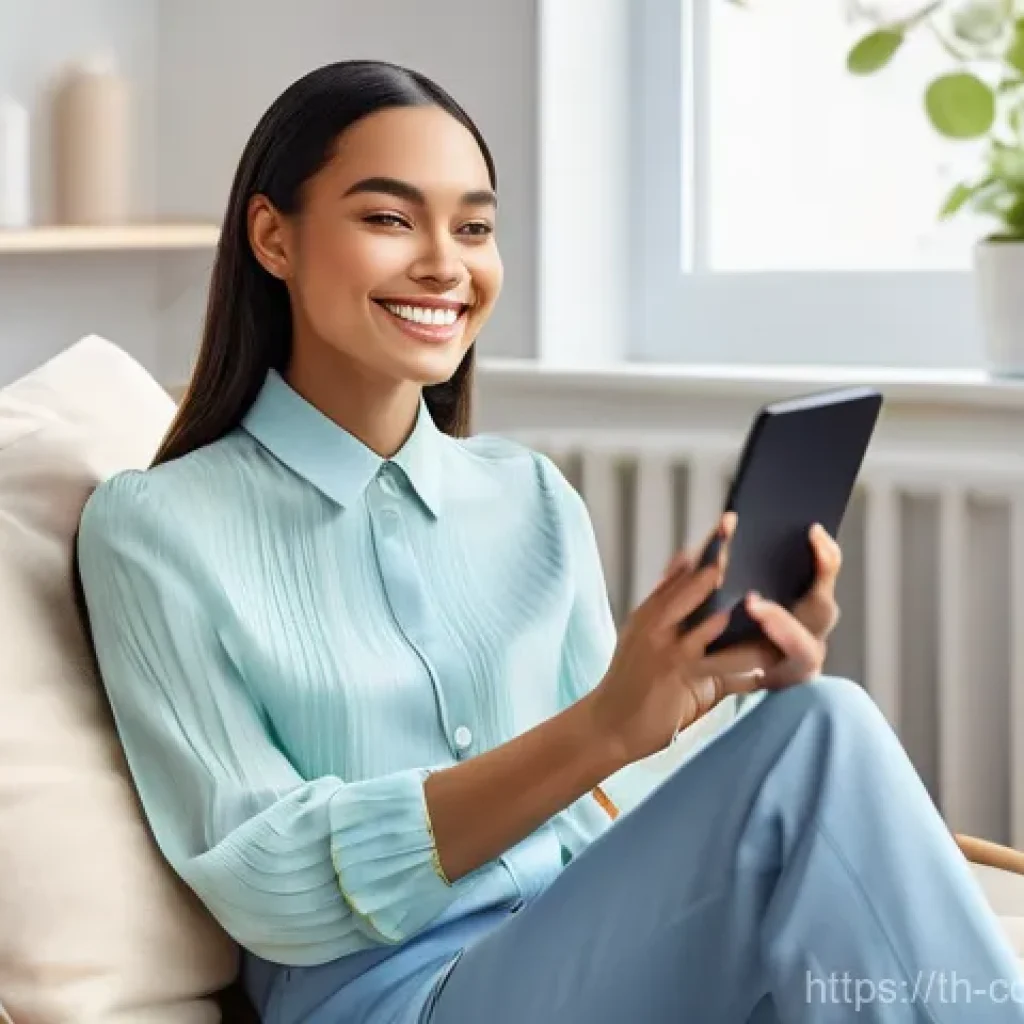 소비자 행동 데이터를 활용한 혁신적 디지털 서비스 사례 - **Personalized Online Shopping Experience:**
    "A vibrant, diverse young woman, approximately 20-2...