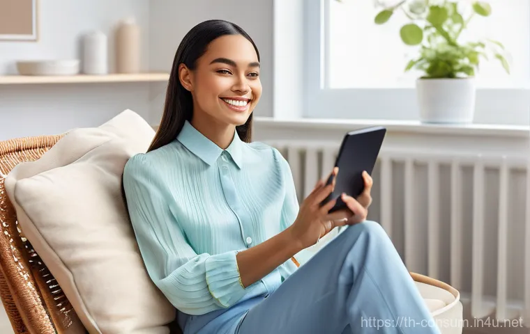 소비자 행동 데이터를 활용한 혁신적 디지털 서비스 사례 - **Personalized Online Shopping Experience:**
    "A vibrant, diverse young woman, approximately 20-2...