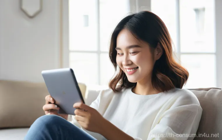 소비자 행동 데이터를 활용한 맞춤형 서비스 - **E-commerce Personalization: Joyful Discovery**
    A young Thai woman (around 22 years old) with a...