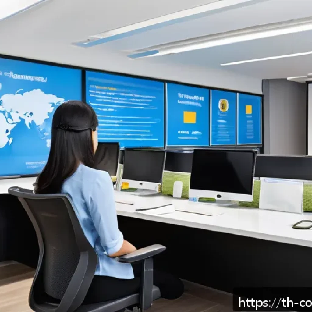 소비자 불만 처리 매뉴얼 작성 프로세스 - A modern office environment in Bangkok with a diverse Thai customer service team attentively listeni...